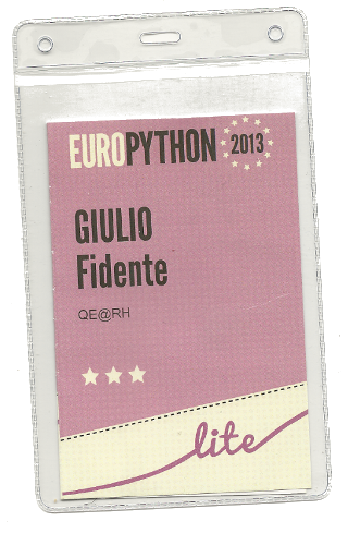 EuroPython Ticket